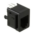 0428784216 - CONN MOD JACK 4P4C VERT UNSHLD