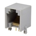 GLX-N-66-50 - MODJACK LOW/PROF RT< 6P6C GREY 5