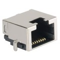 GMJXHT-MM-S-88-50 - 8P8C MOD JACK, MIDMOUNT, SHIELDE