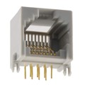 GLX-N-88M-50 - MODJACK LOW/PROF RT< 8P8C GREY 5