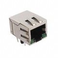 MTJ-88TX1-FSD-PG-LD - RJ45 MODULAR JACK, SHIELDED, DIP