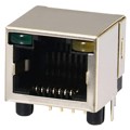 GWLX-S-88-G/Y - MODJACK LOW/PROF RT< 8P8C SHIELD