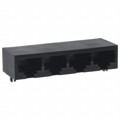 A00-432-660-450 - CONN MOD JACK 8P8C R/A UNSHLD