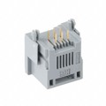 TM5RJ-66(50) - CONN MOD JACK 6P6C R/A UNSHLD