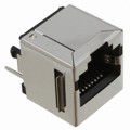 SS-650810S-A-FLS-50 - CONN MOD JACK 8P8C VERT SHLD