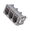 TM2RE-1806(50) - CONN MOD JACK 6P2C VERT UNSHLD
