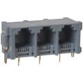 TM2REA-1806 - CONN MOD JACK 6P2C R/A UNSHLD