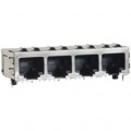 SS-668804S-A-PG4-AC - CONN MOD JACK 8P8C R/A SHIELDED