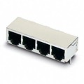 1688609 - CONN MOD JACK 8P8C R/A SHIELDED