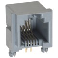 TM5RJ1-64 - CONN MOD JACK 6P4C R/A UNSHLD