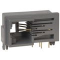 TM5RF-64(50) - CONN MOD JACK 6P4C R/A UNSHLD