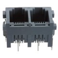 TM2RE-1204 - CONN MOD JACK 6P2C VERT UNSHLD