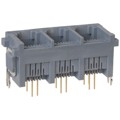 TM2RE-1812(50) - CONN MOD JACK 6P4C VERT UNSHLD