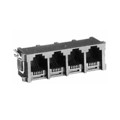 TM2RE-2424 - CONN MOD JACK 6P6C VERT UNSHLD