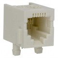 RJ11-2L-B - CONN MOD JACK 6P2C R/A UNSHLD
