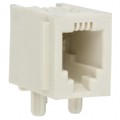 RJH-4L-B - CONN MOD JACK 4P4C R/A UNSHLD