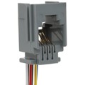TM1RV-623P66-35S-150 - CONN MOD JACK 6P6C UNSHIELDED