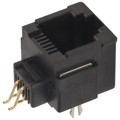 TM15R-64(50) - CONN MOD JACK 6P4C VERT UNSHLD