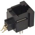 TM15R-44(50) - CONN MOD JACK 4P4C VERT UNSHLD