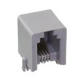 0520184426 - CONN MOD JACK 4P4C R/A UNSHLD