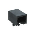 0432026104 - CONN MOD JACK 6P4C R/A UNSHLD