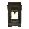 0950092641 - CONN MOD JACK 6P4C R/A UNSHLD