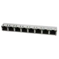 2007073-1 - CONN MOD JACK 8P8C R/A SHLD