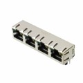 406552-4 - CONN MOD JACK R/A 8P8C SHIELDED