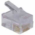 940-SP-3066 - CONN MOD PLUG 6P6C UNSHIELDED