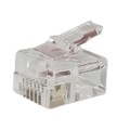 MP64X-1000S - MOD PLUG 6P4C-SOLID WIRE/FLAT RO