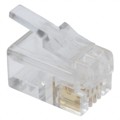 A-MO-4/4-SF - CONN MOD PLUG 4P4C UNSHIELDED