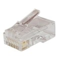 MP88X-5000 - MOD PLUG 8P8C-STRANDED/FLAT 50U
