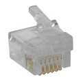 940-SP-3066R-OST - CONN MOD PLUG 6P6C UNSHIELDED