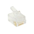 32-5996UL - CONN MOD PLUG 6P6C UNSHIELDED