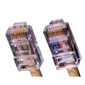 CAT6-HSPJAR - CAT 5/6 CONNECTOR, MALE, 50 PACK