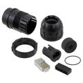 DCC-RJ6ST-310 - CONN MOD PLUG 8P8C SHIELDED