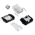 SS-310606-5 - CONN MOD PLUG 6P6C SHIELDED