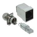 1608100 - CONN MOD PLUG 8P4C SHIELDED