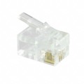TM4P-44P - CONN MOD PLUG 4P4C UNSHIELDED