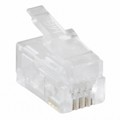 0900750027 - CONN MOD PLUG 4P4C UNSHIELDED