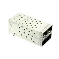 0760455001 - CONN SFP+ RCPT W/CAGE 2X2 80P RA