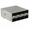 2180324-6 - CONN ZSFP+ RCPT CAGE 2X4 160P RA