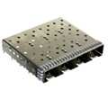 2007132-1 - CONN SFP+ CAGE 1X4 PRESS-FIT R/A