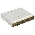 0747540410 - CONN SFP+ CAGE 1X4 PRESS-FIT R/A