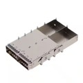 UE36-B26200-06A2A - QSFP DD CAGE 1X2 W/ HS FIN PIN H