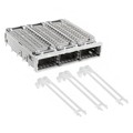 2057042-1 - CONN QSFP+ CAGE 1X3 W/HSINK R/A