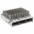 2057042-3 - CONN QSFP+ CAGE 1X3 W/HSINK R/A