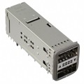 1715651002 - CONN ZQSFP+ RCPT CAGE 2X1 76P RA