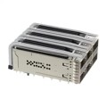 2299924-5 - CONN ZQSFP+ RCP 2X3 HSNK 228P RA