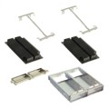 U98-B221-1001 - CONN CFP2 CAGE 1X2 W/HSINK R/A